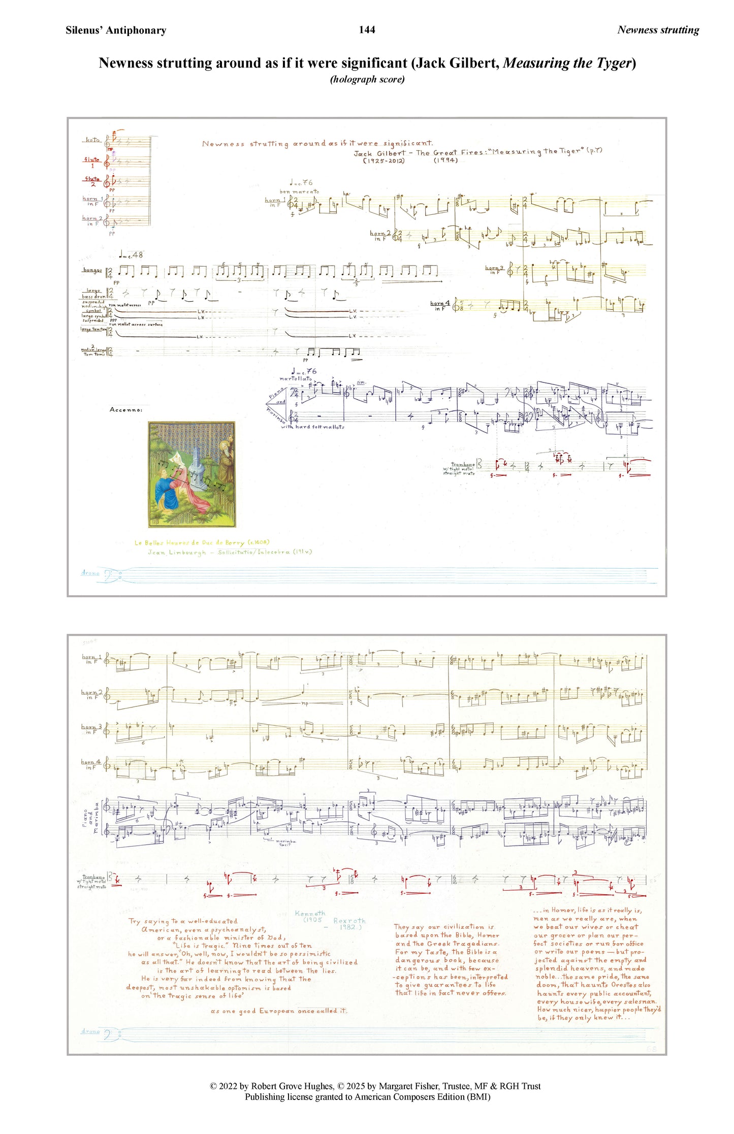 Silenus' Antiphonary