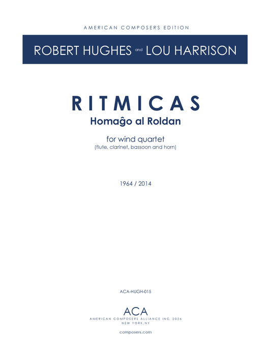 Ritmicas, Homago to Amadeo Roldán