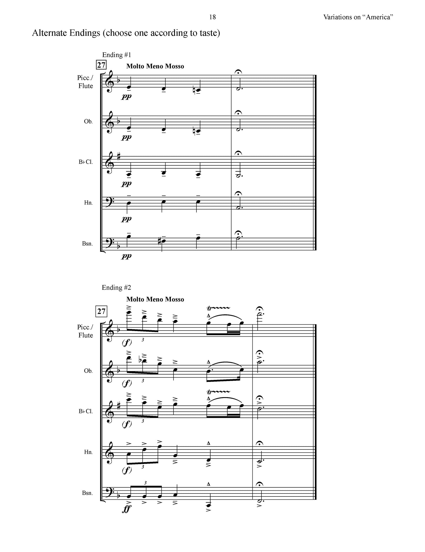 Variations on "America"