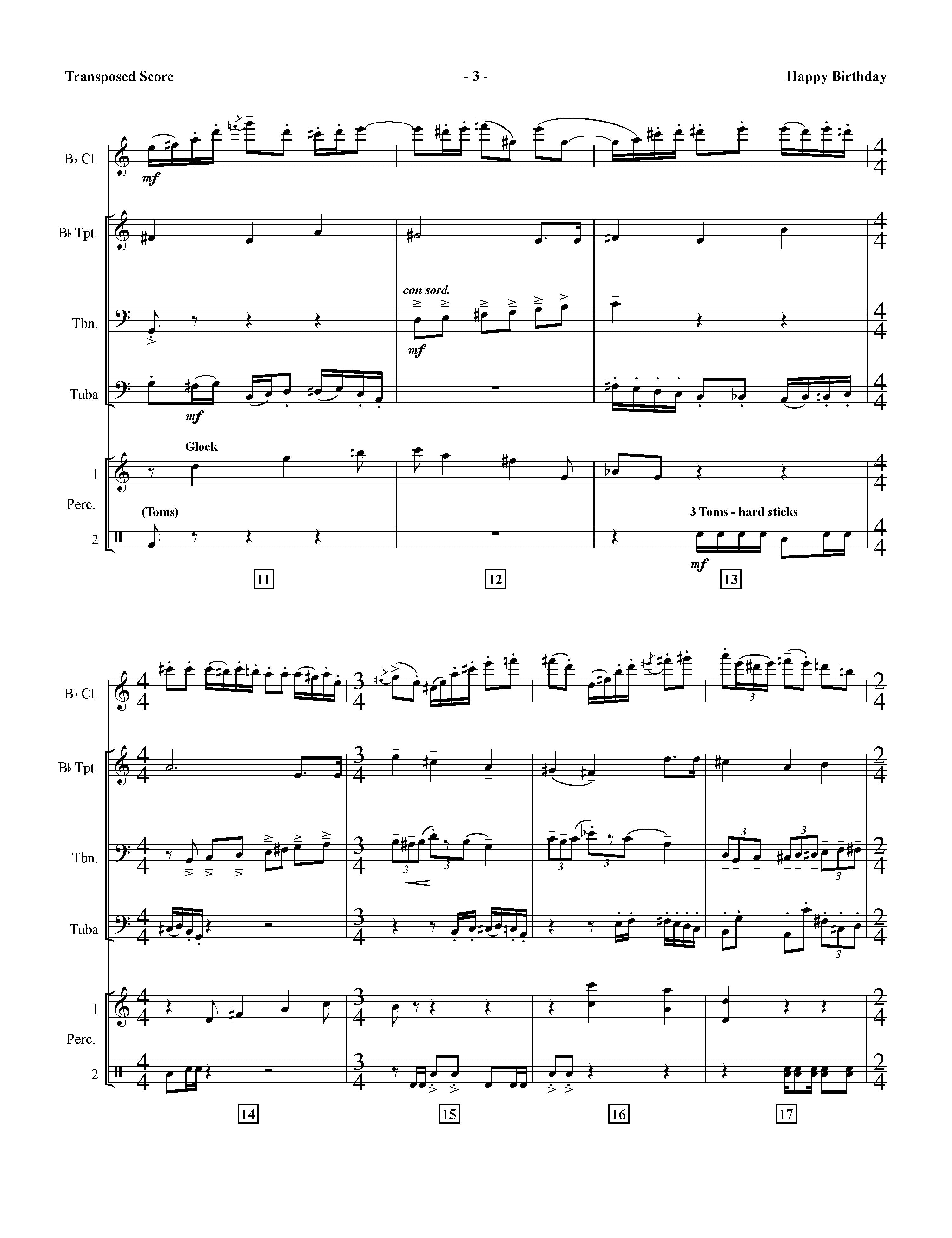Dixieland Happy Birthday – American Composers Alliance