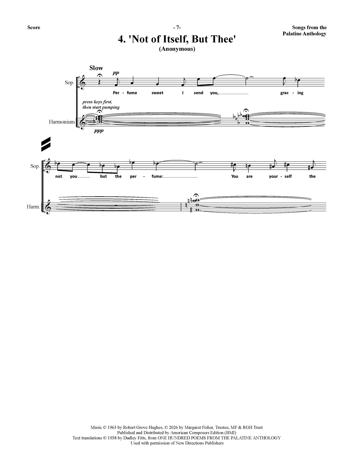 Songs from the Palatine Anthology