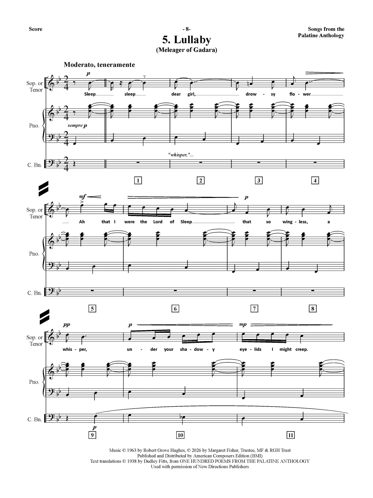 Songs from the Palatine Anthology