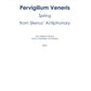 Pervigilium Veneris from "Spring" Silenus' Antiphonary