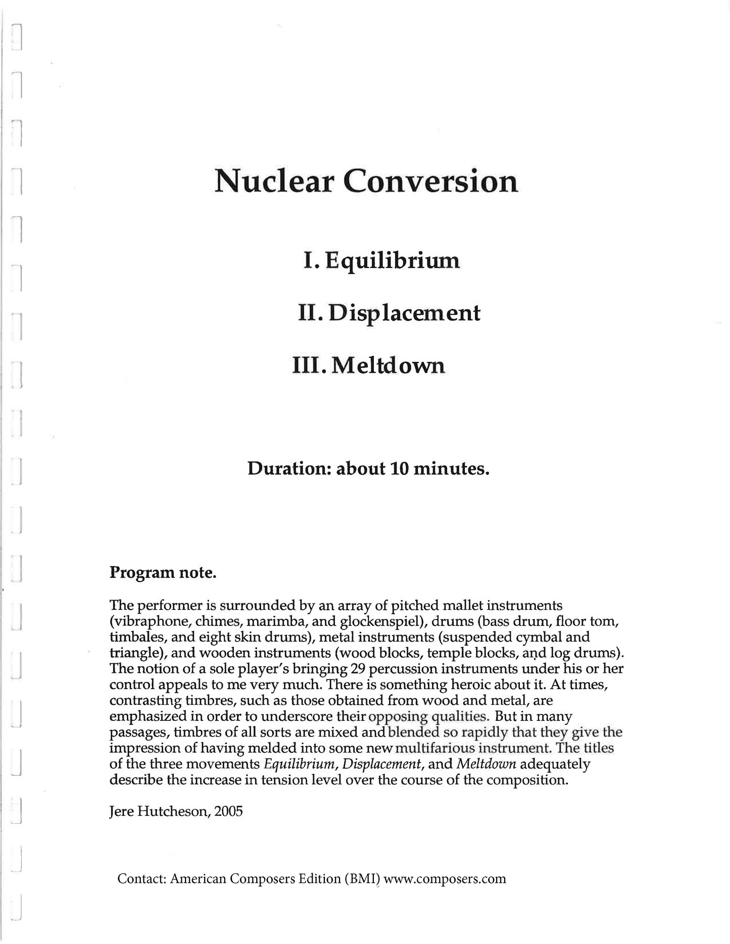 NUCLEAR CONVERSION