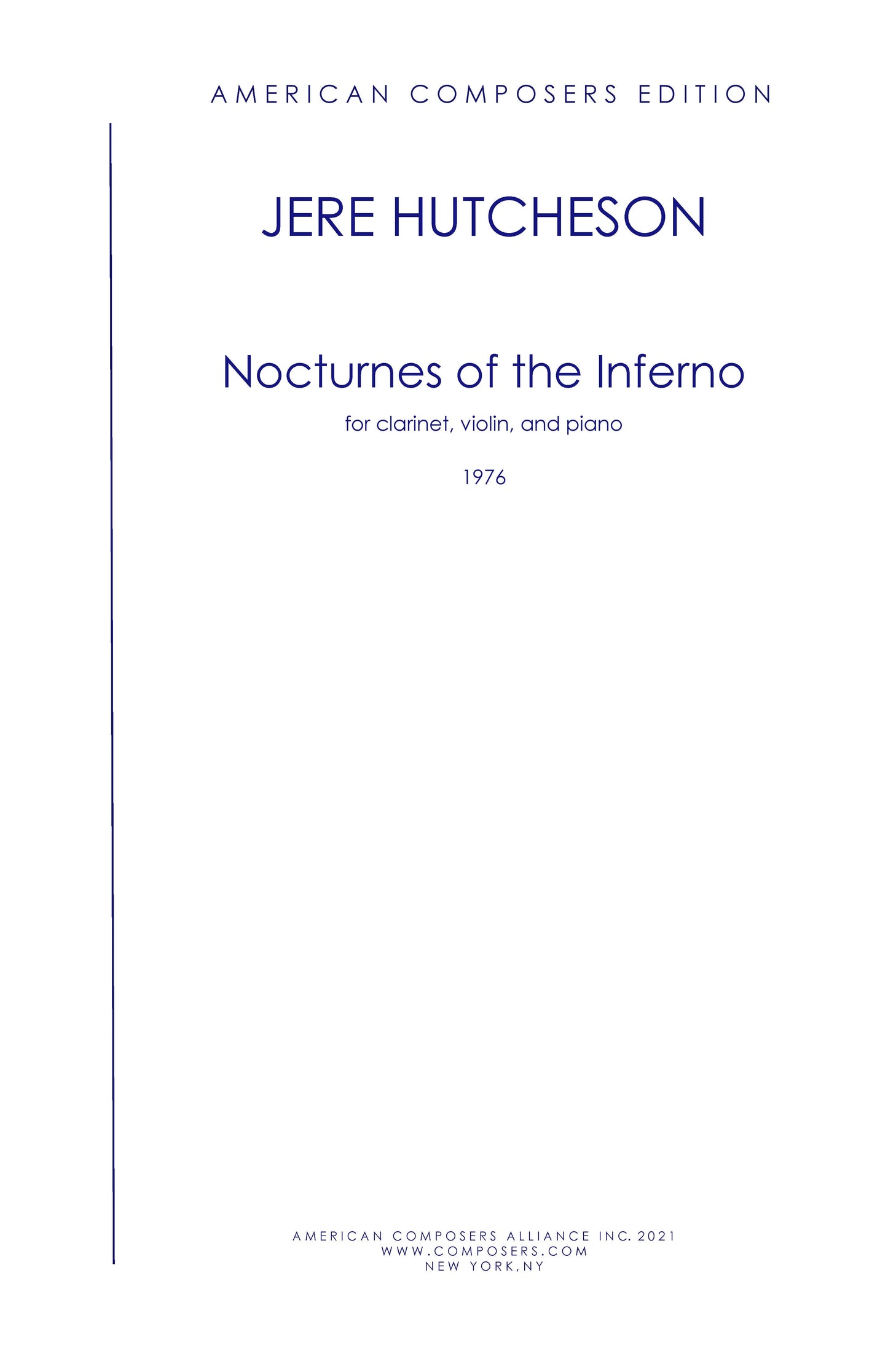 NOCTURNES OF THE INFERNO