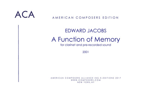 FUNCTION OF MEMORY