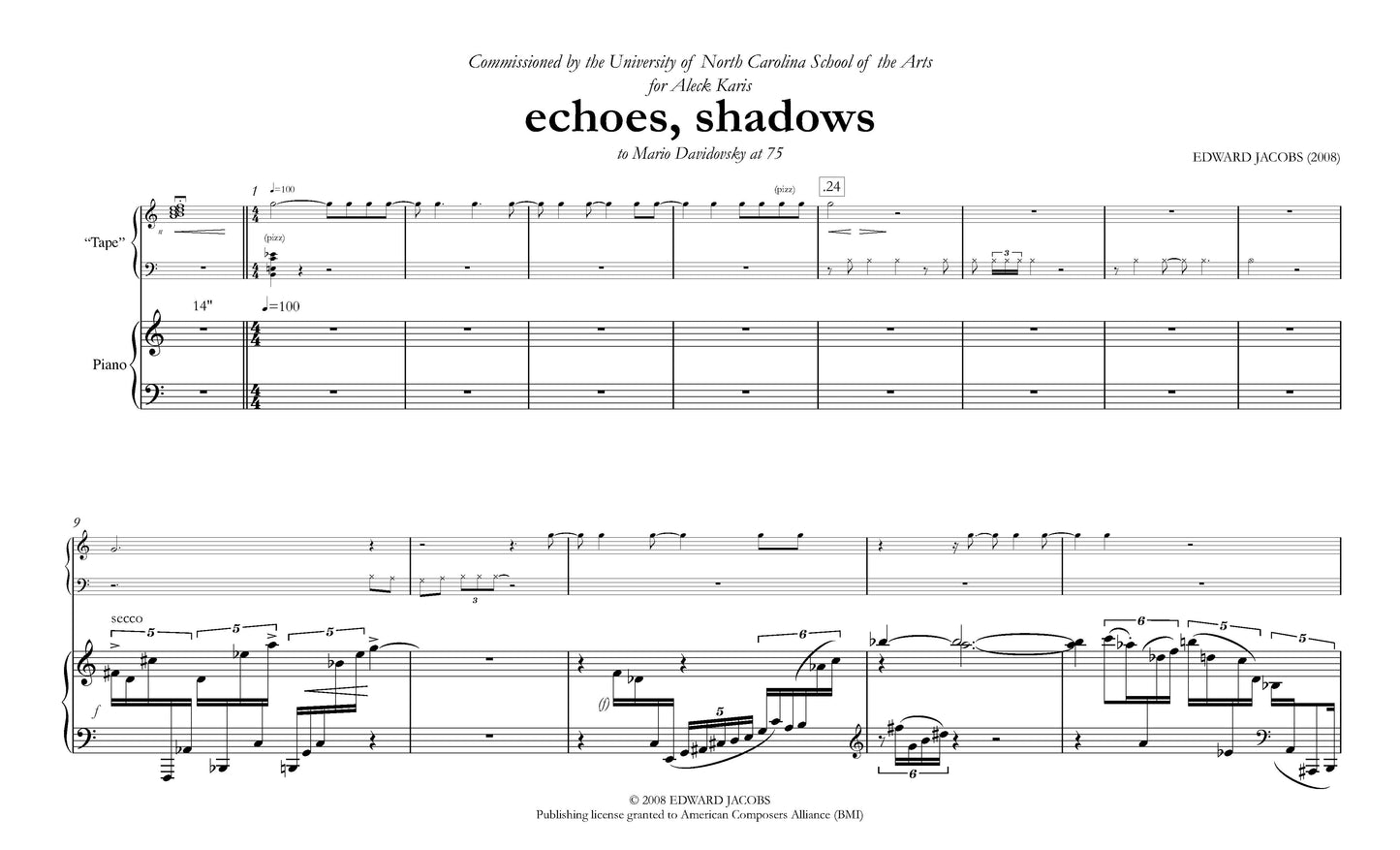 echoes, shadows