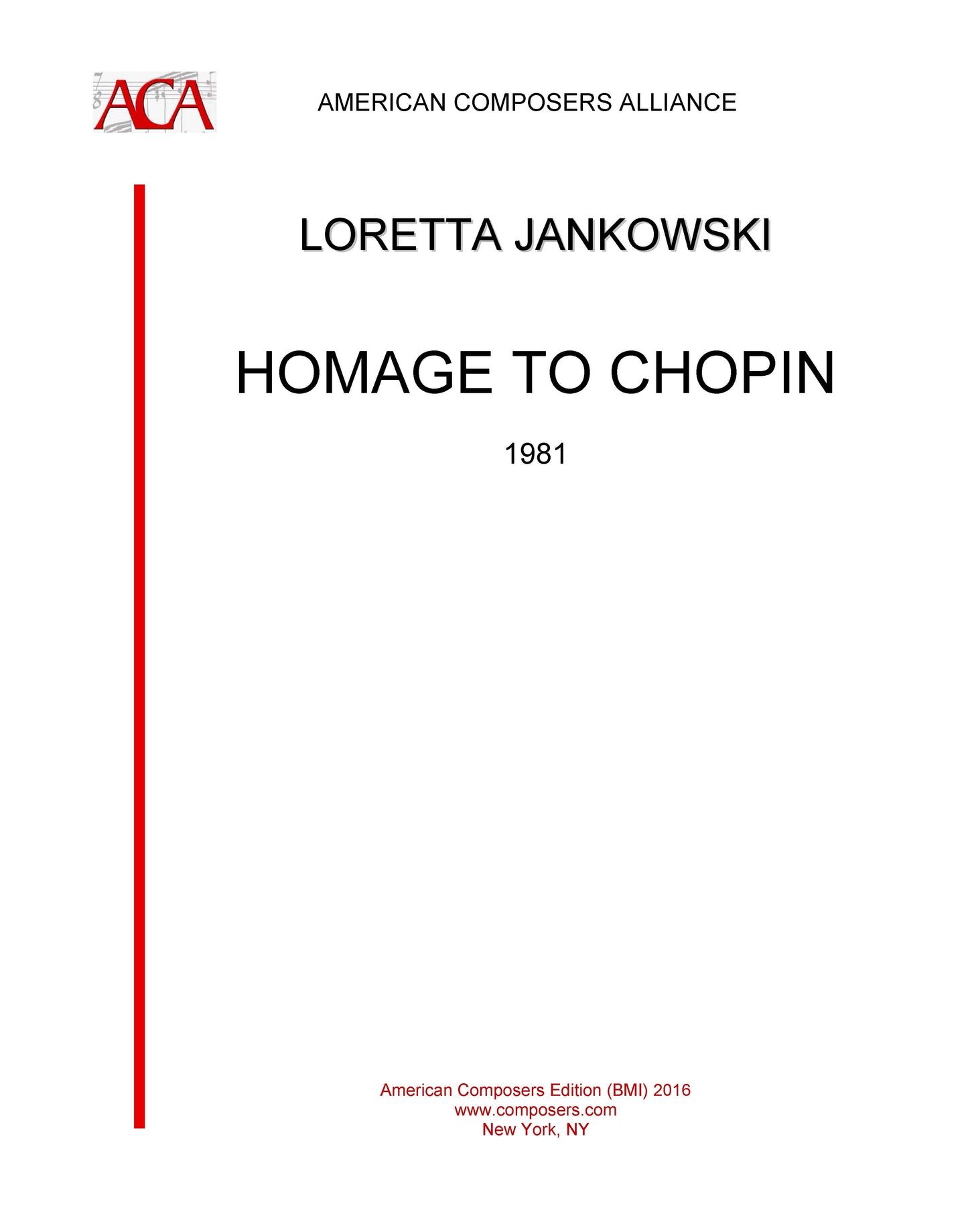 Homage to Chopin