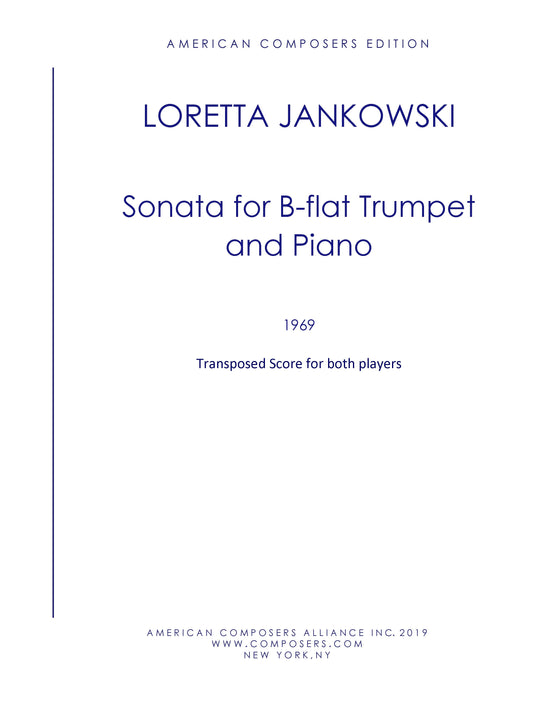 Sonata for B-flat Trumpet and Piano