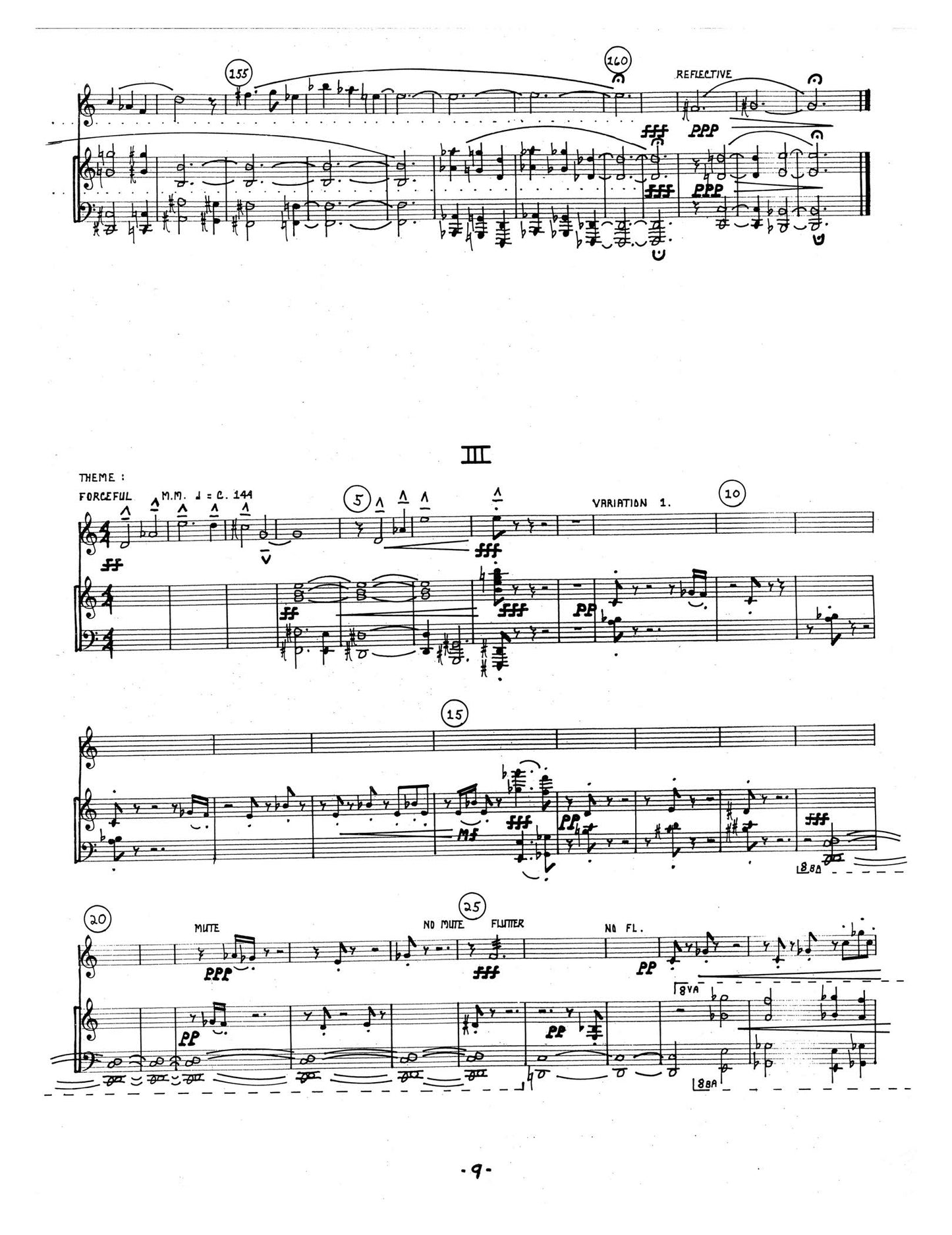 Sonata for B-flat Trumpet and Piano