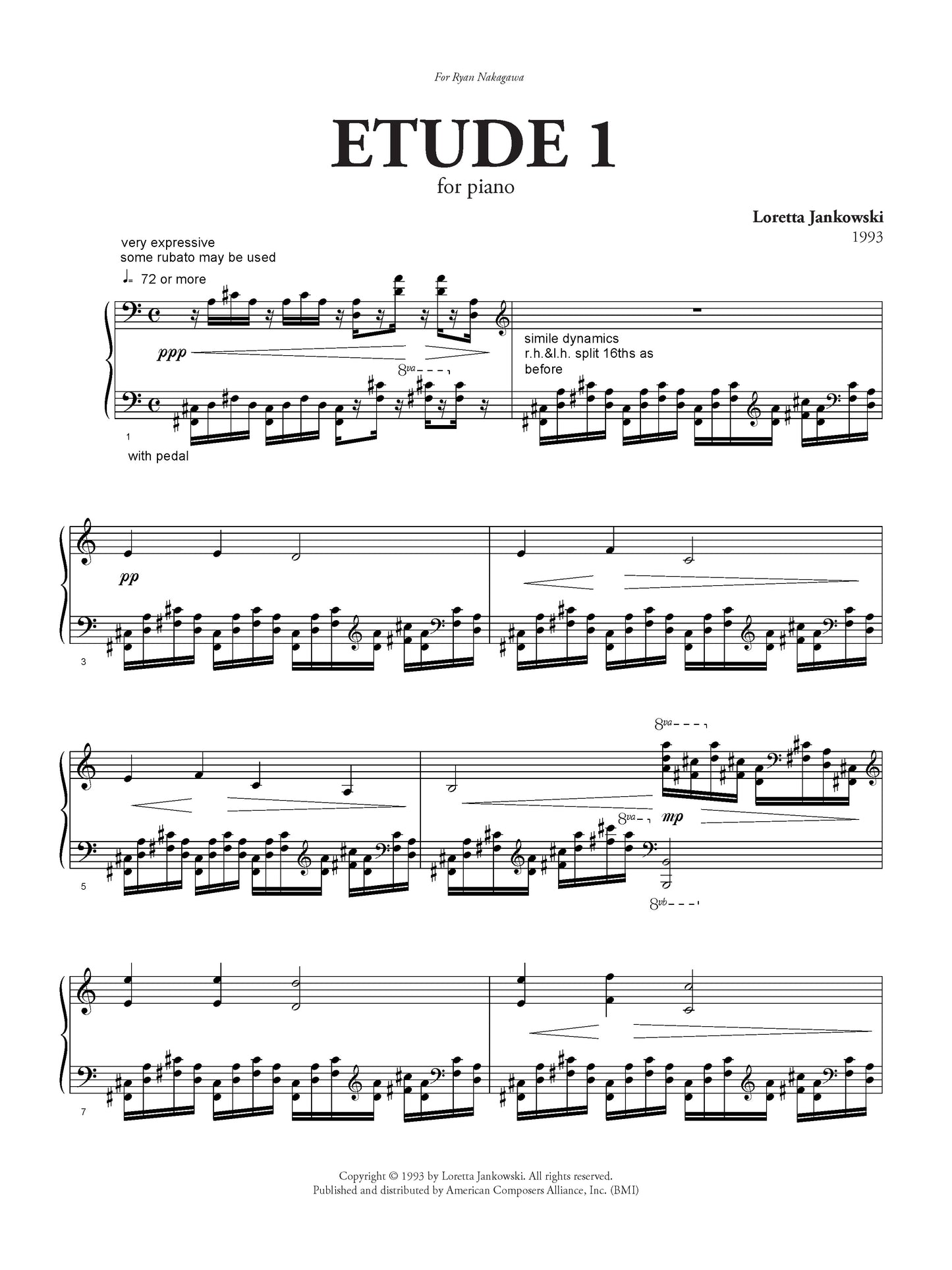 Etude 1