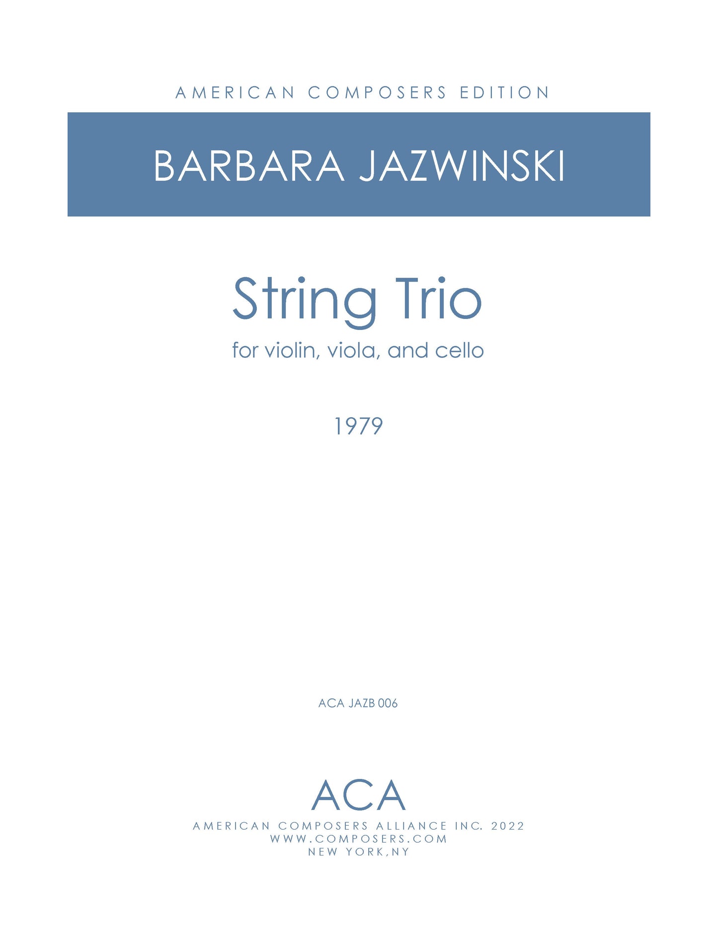 STRING TRIO