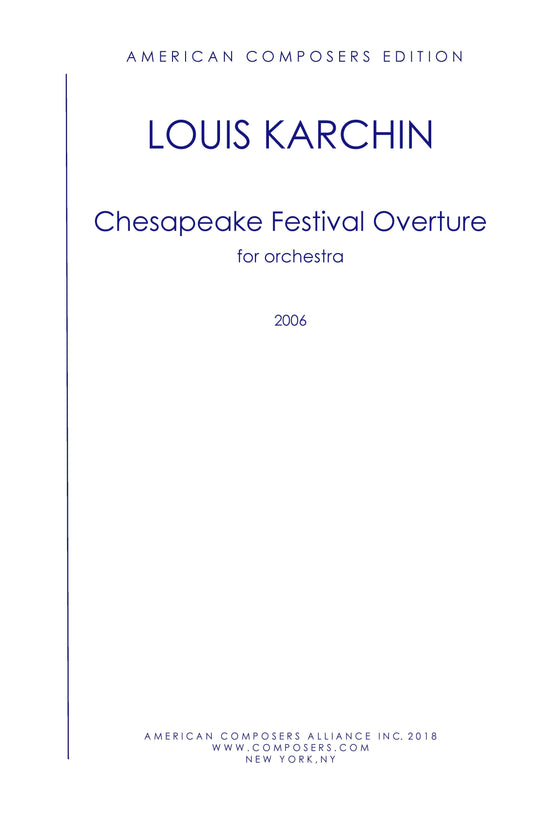 CHESAPEAKE FESTIVAL OVERTURE