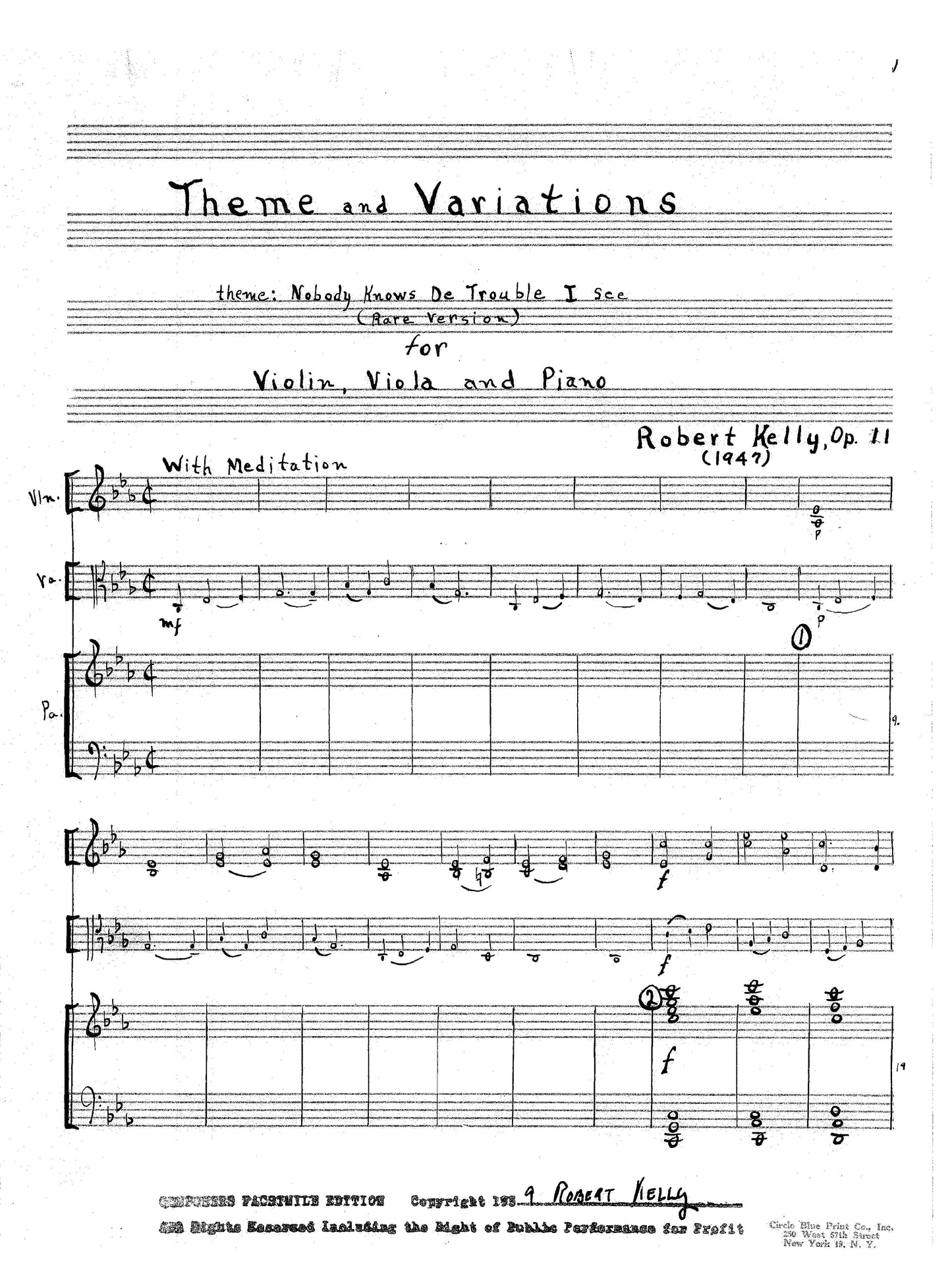 THEME & VARIATIONS