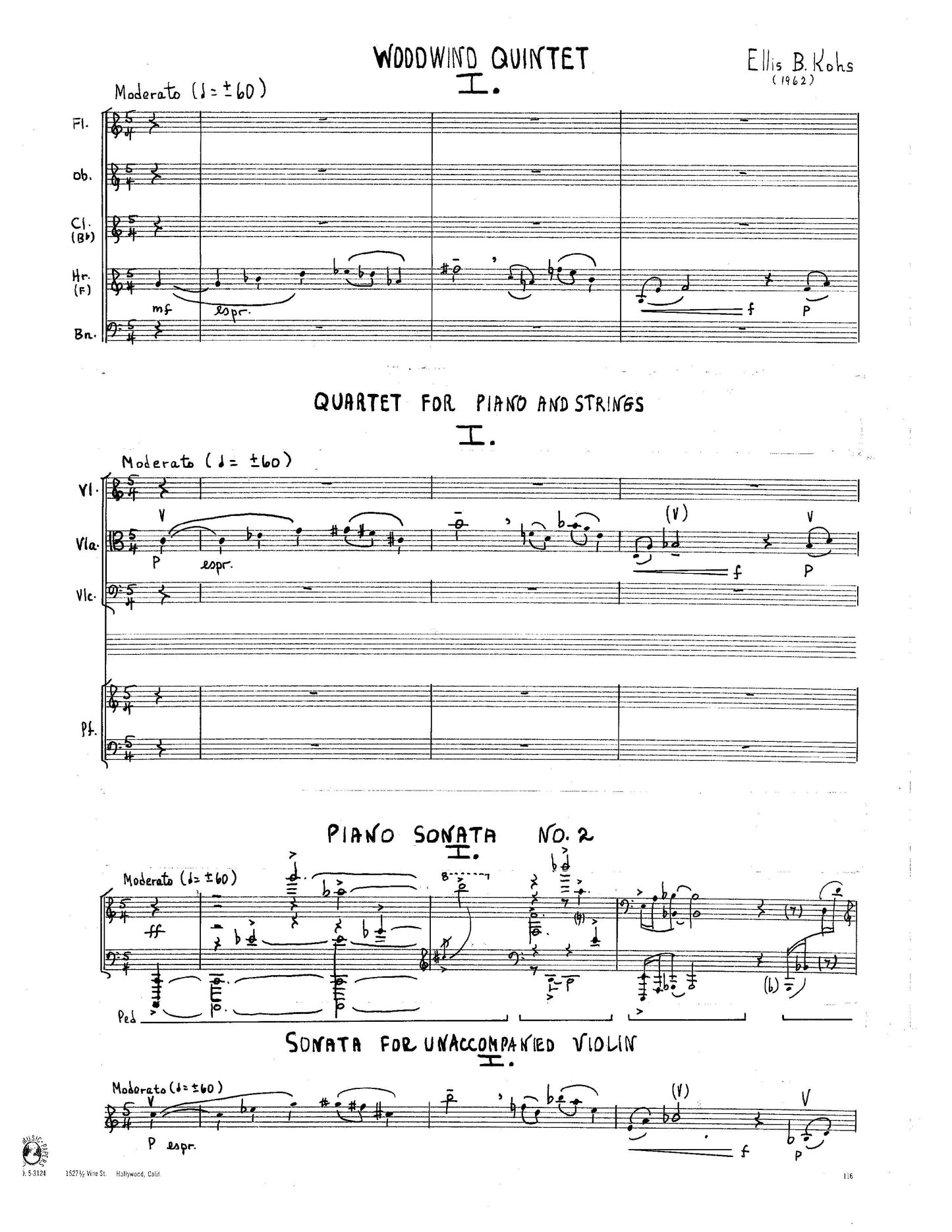 STUDIES IN VARIATION Parts 1-4 full score mix