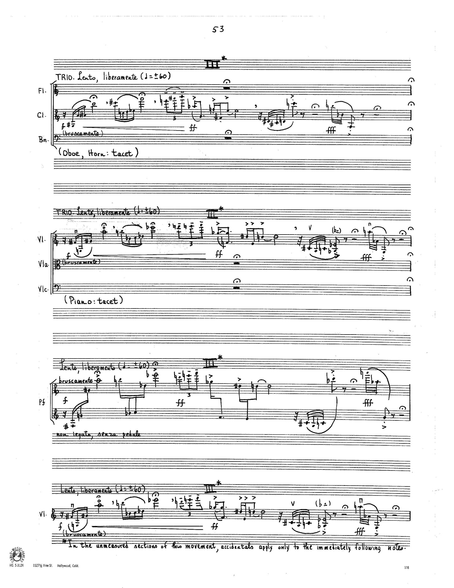 WOODWIND QUINTET (Studies in Variations Pt 1)