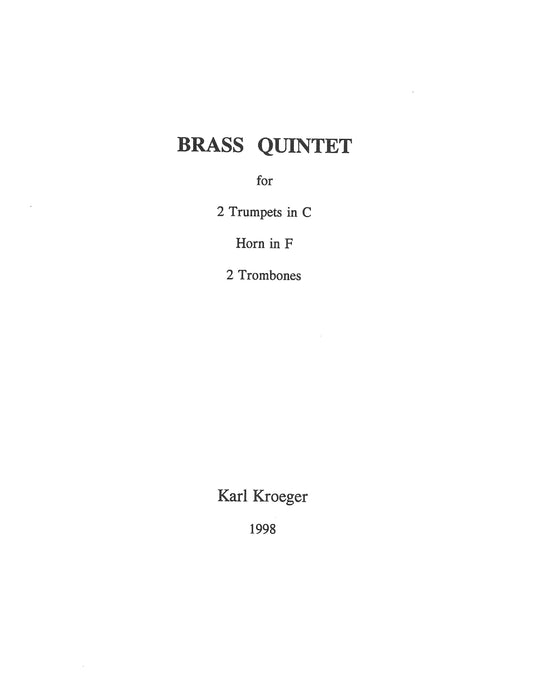 BRASS QUINTET