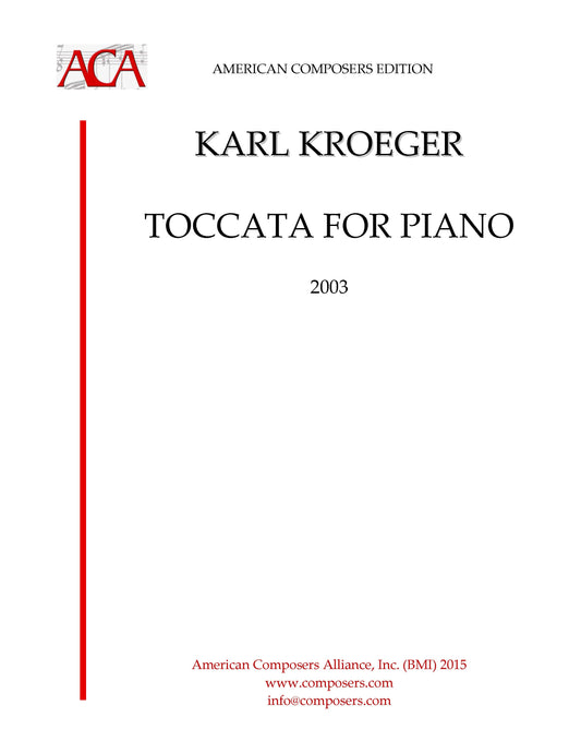 Toccata for Piano