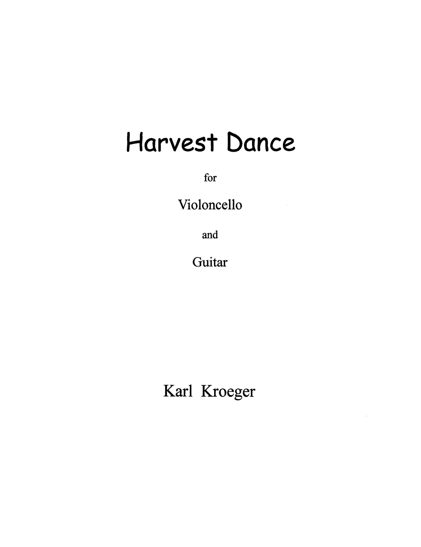 Harvest Dance