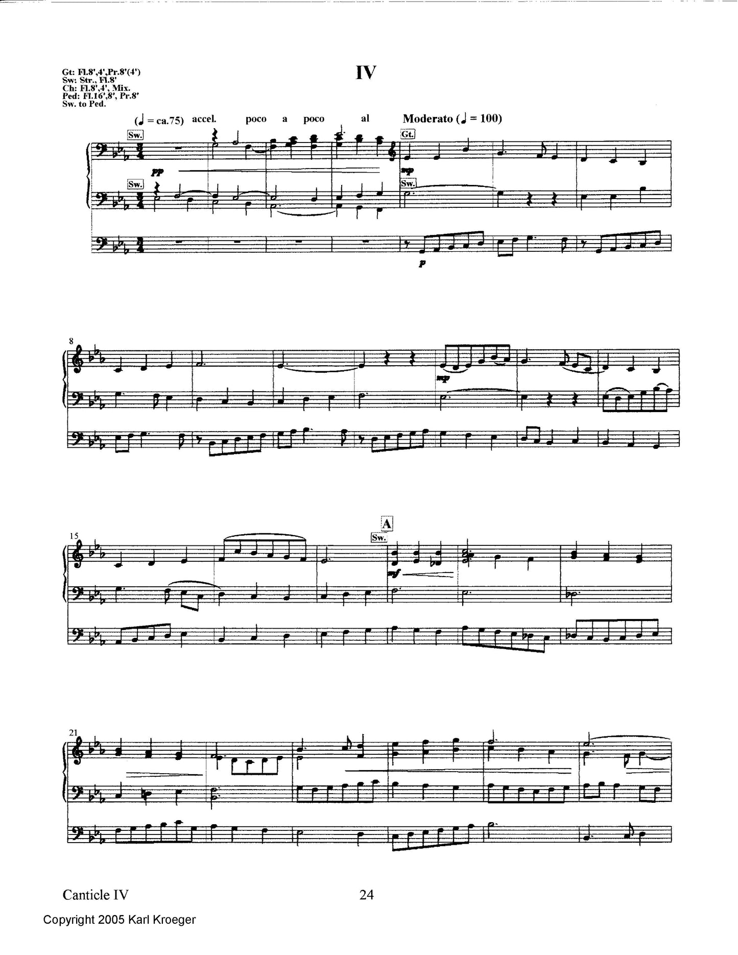 CANTICLE OF PRAISE - SATB/ORGAN