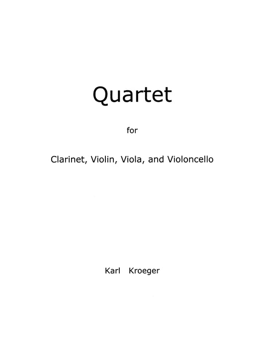 Clarinet Quartet