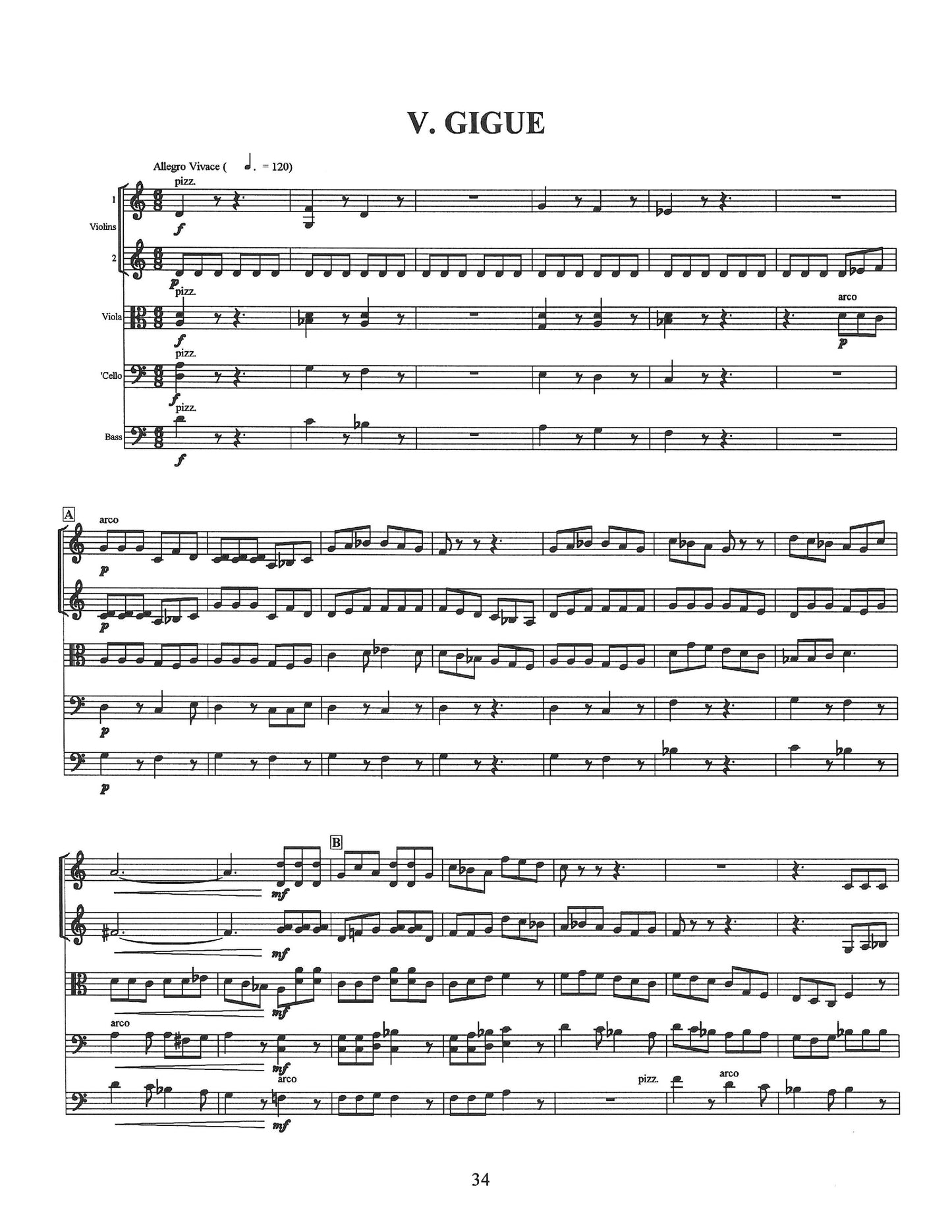 DANCE SUITE for string orchestra