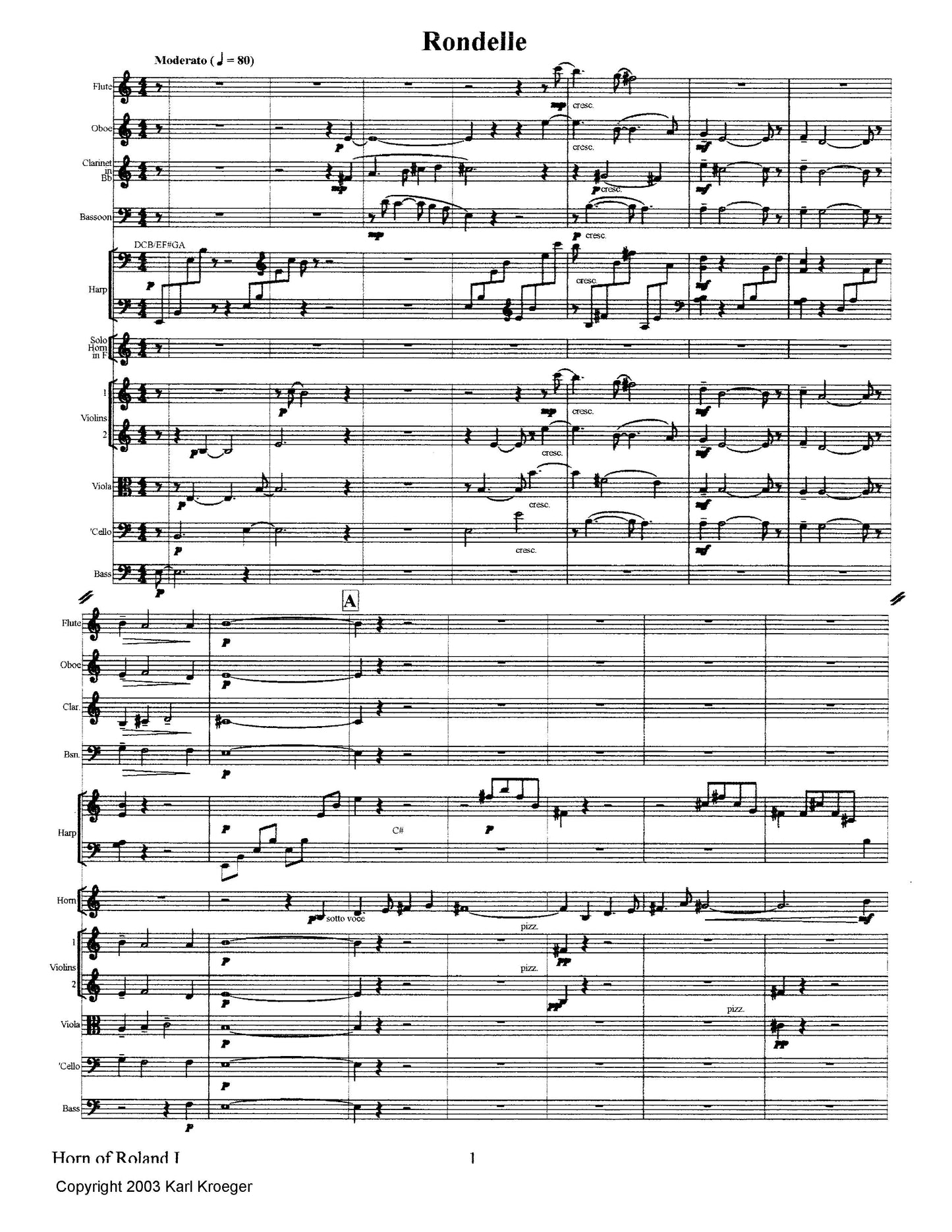 Horn of Roland (Suite for French Horn and Chamber Orchestra)