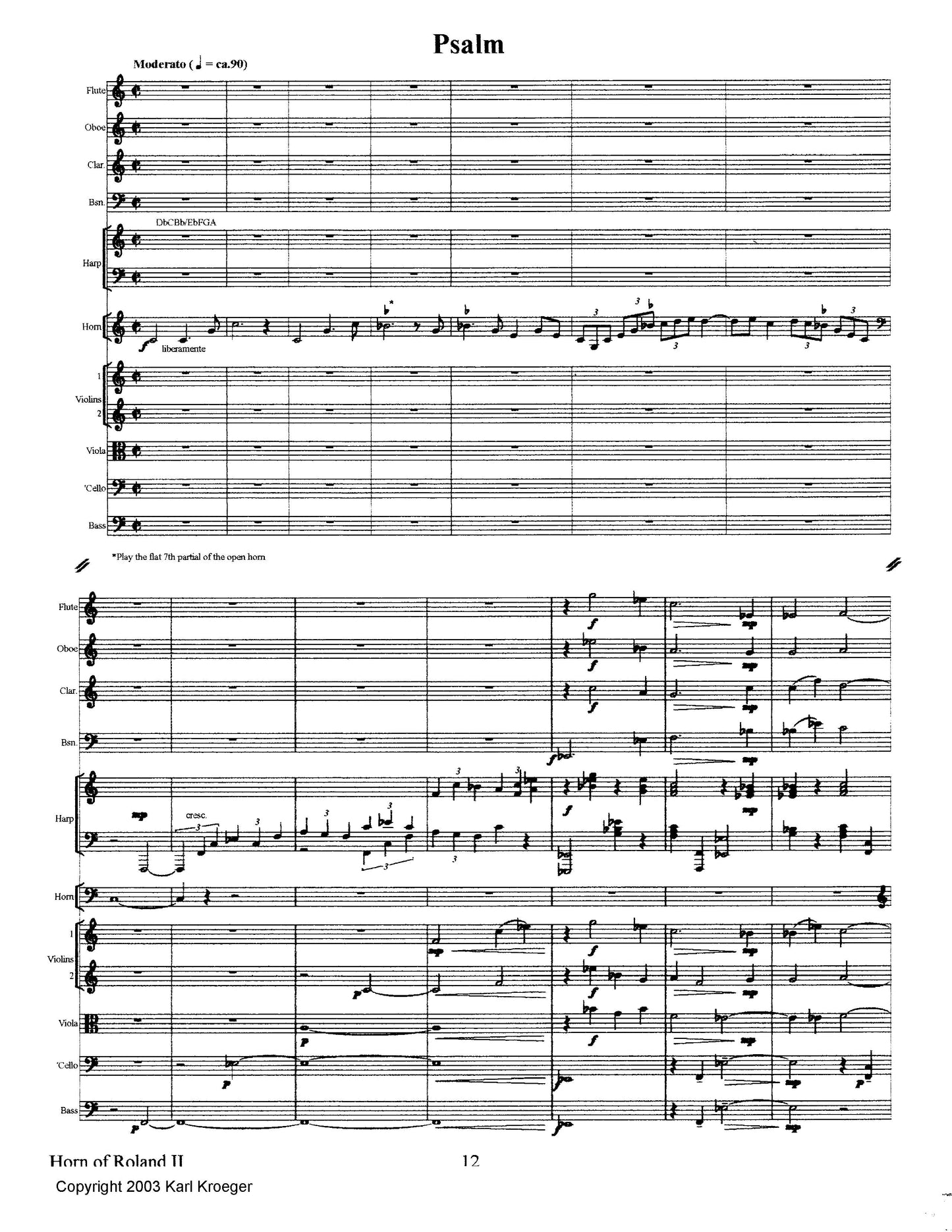 Horn of Roland (Suite for French Horn and Chamber Orchestra)