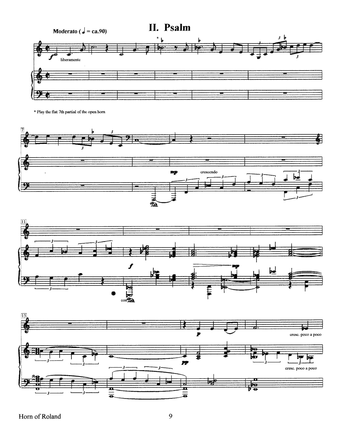 Horn of Roland (Suite for Horn and Piano)