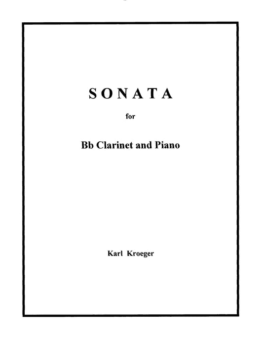 Sonata for Clarinet and Piano