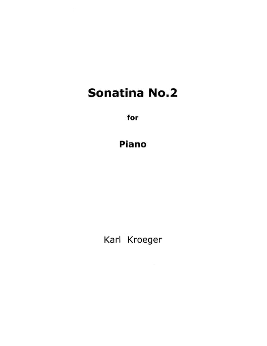 Sonatina No.2 for Piano