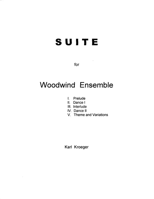 Suite for Woodwind Ensemble