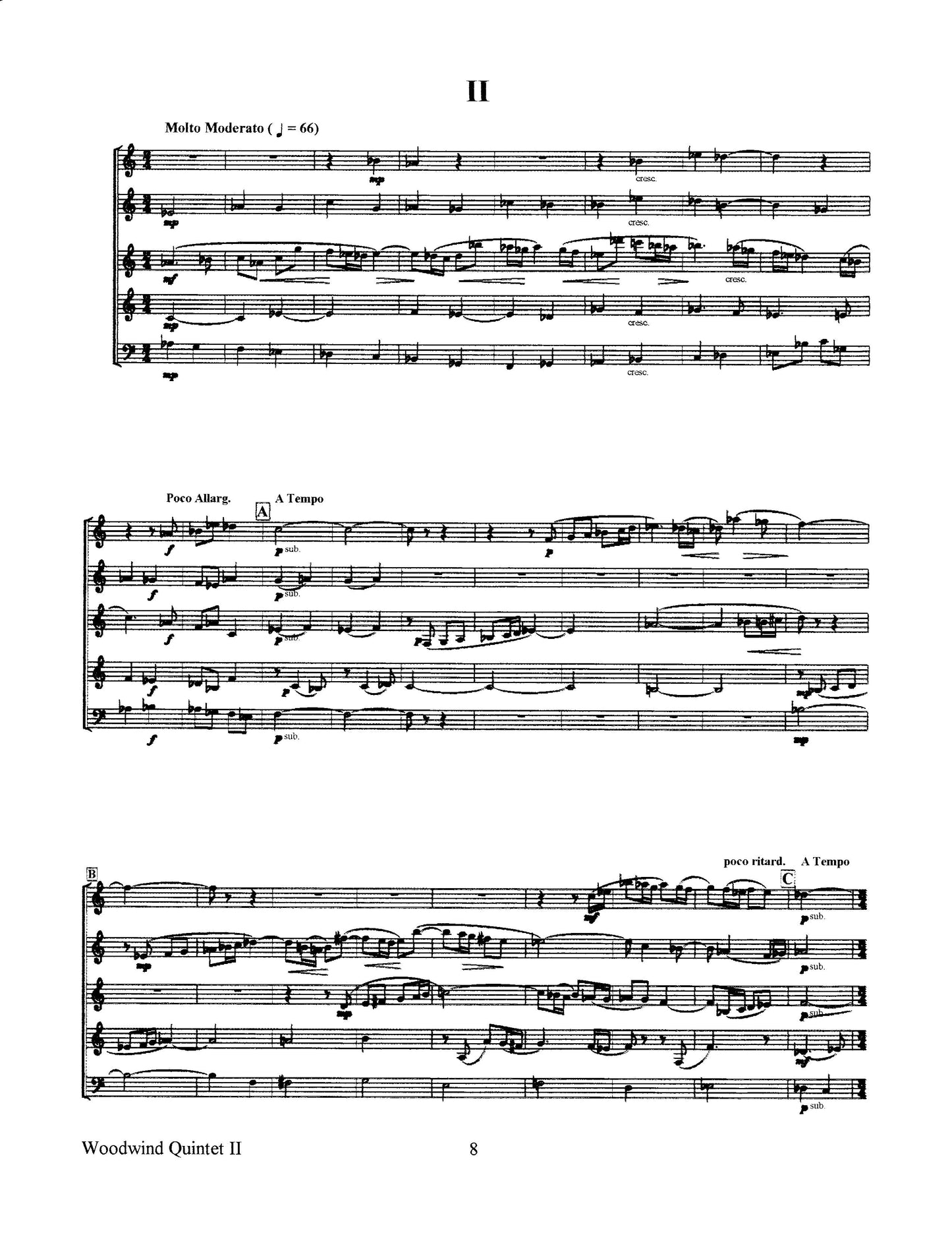 Woodwind Quintet No.1