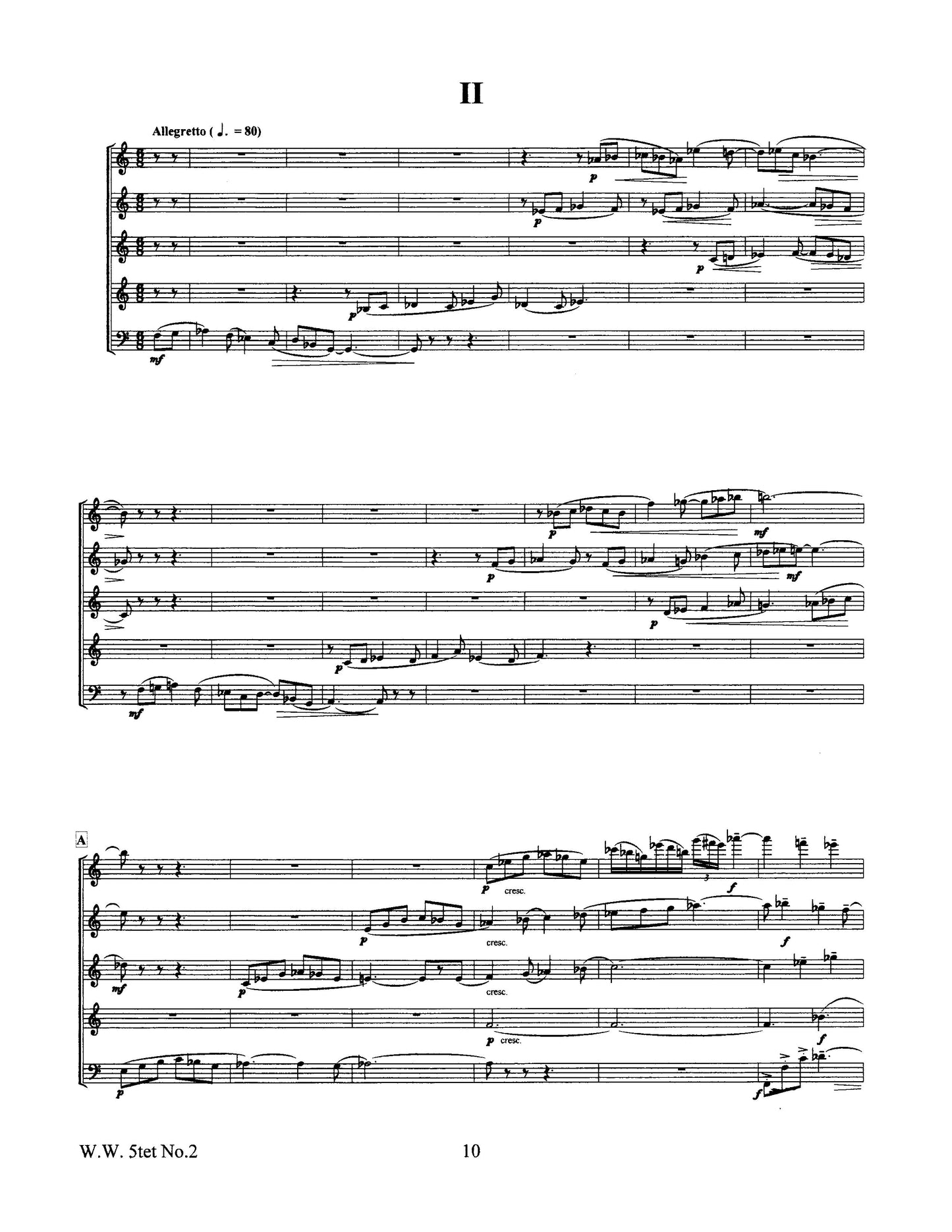 Woodwind Quintet No.2