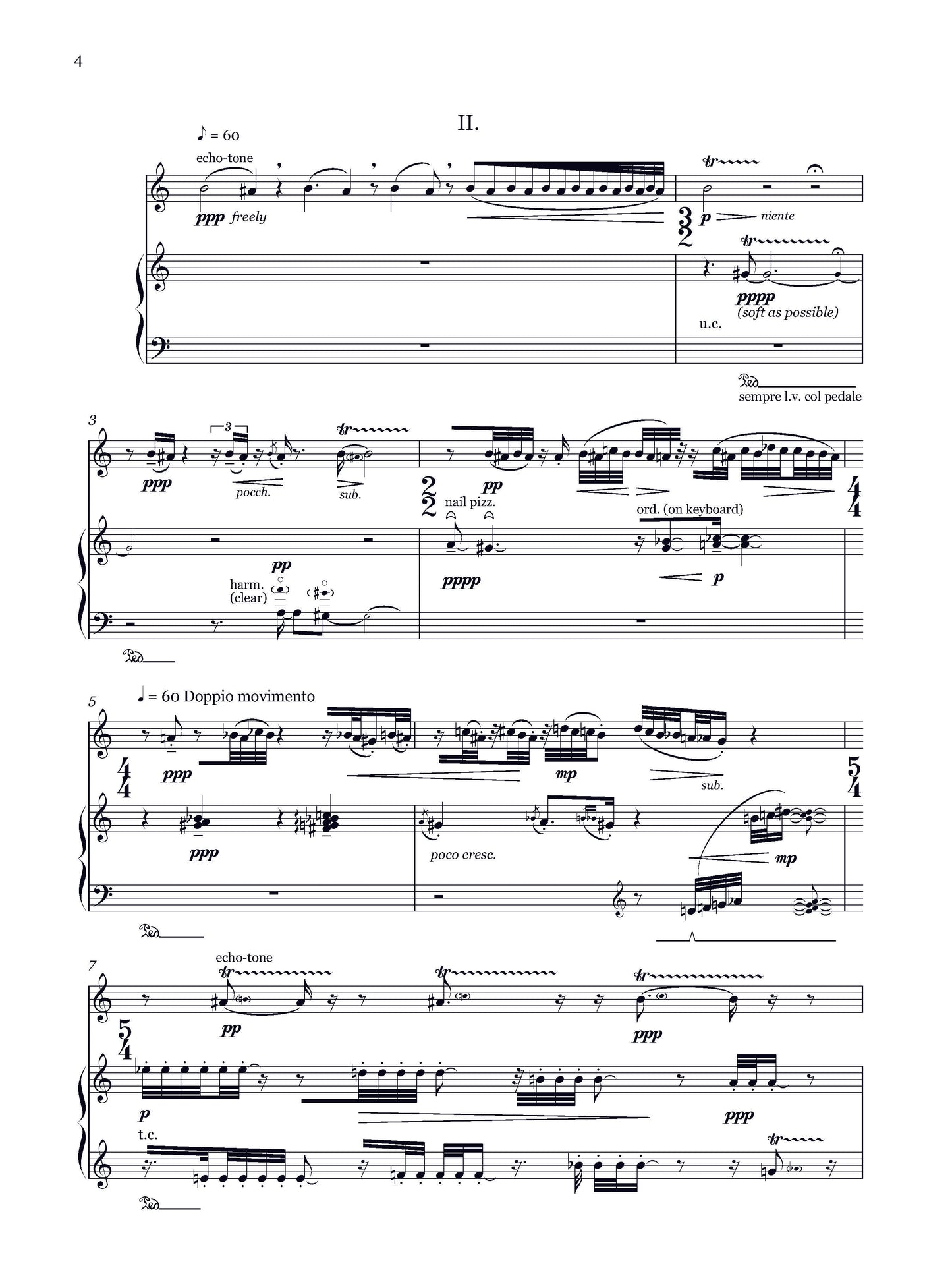 TWO SKETCHES for Clarinet and Piano