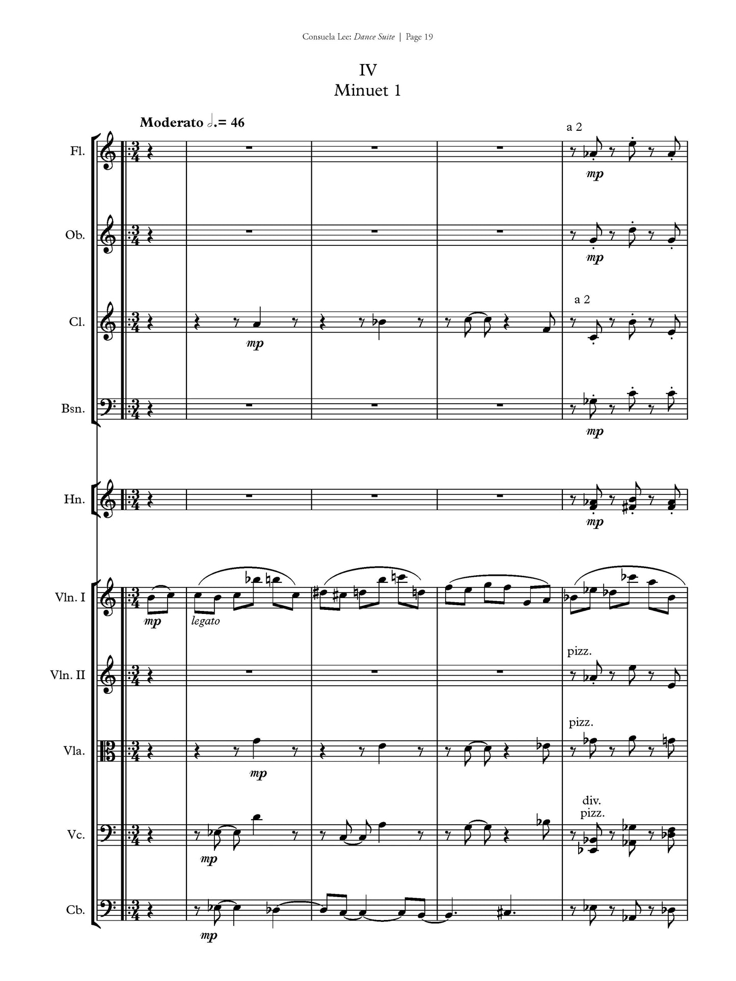 Dance Suite for Small Orchestra