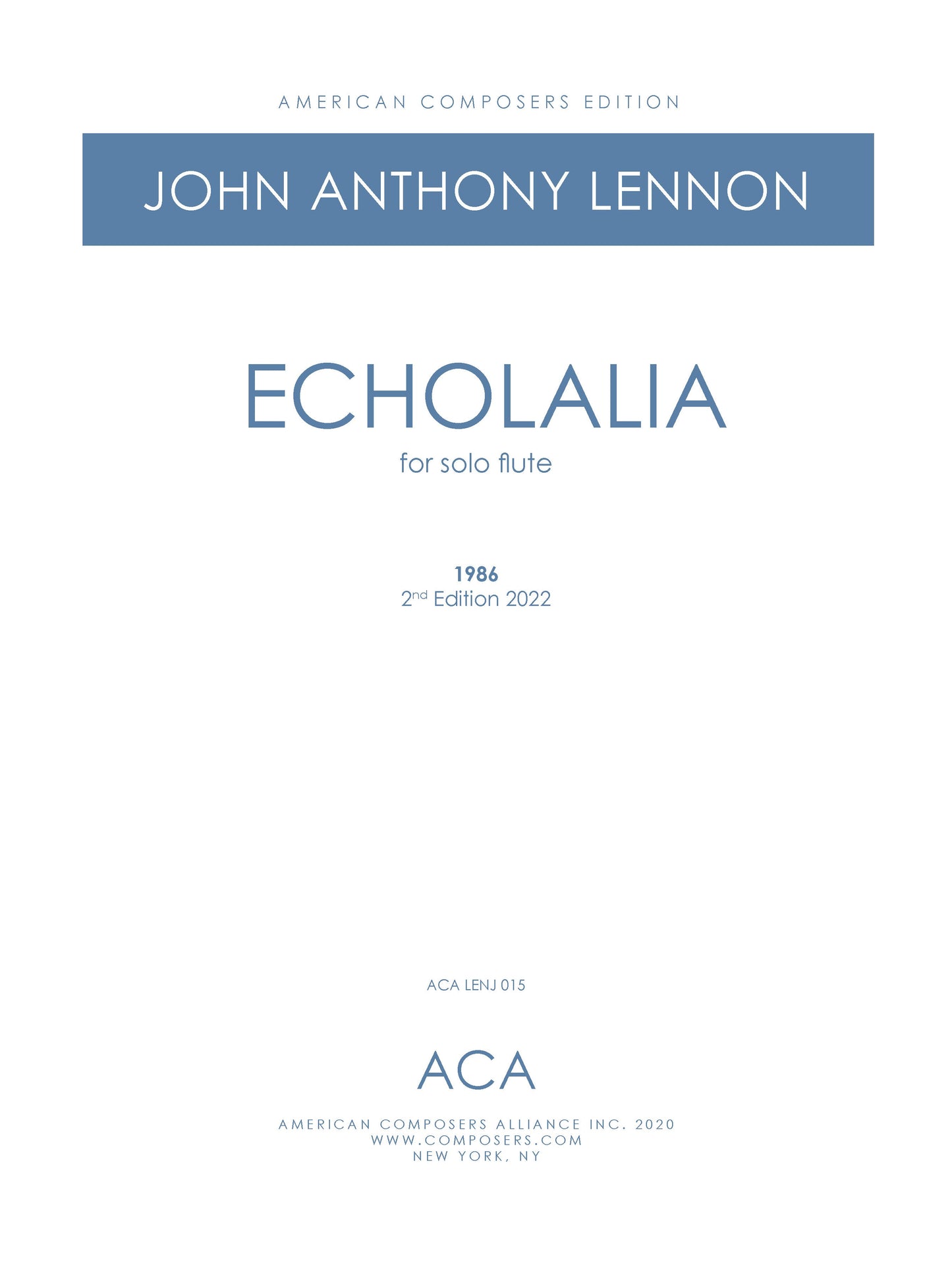 Echolalia