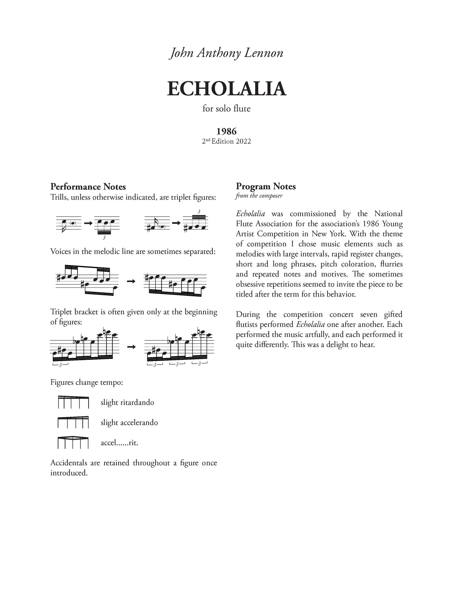 Echolalia