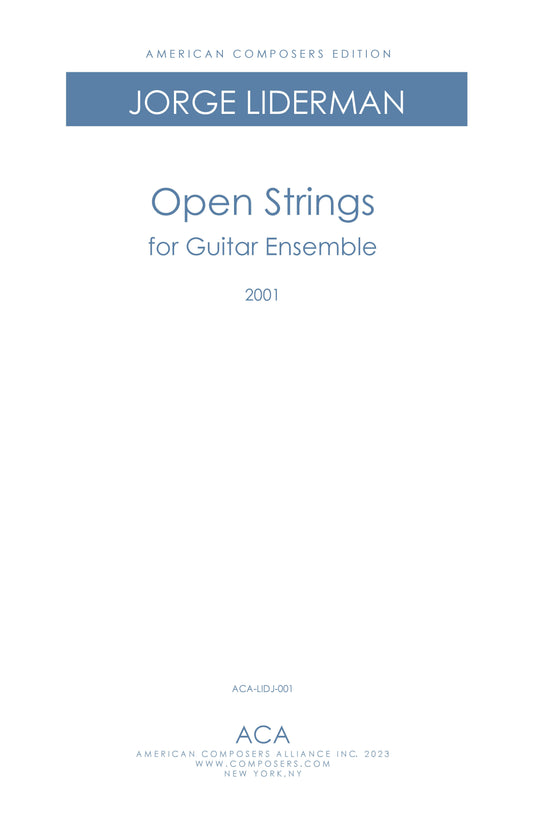 OPEN STRINGS