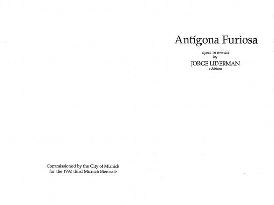 Antigona Furiosa