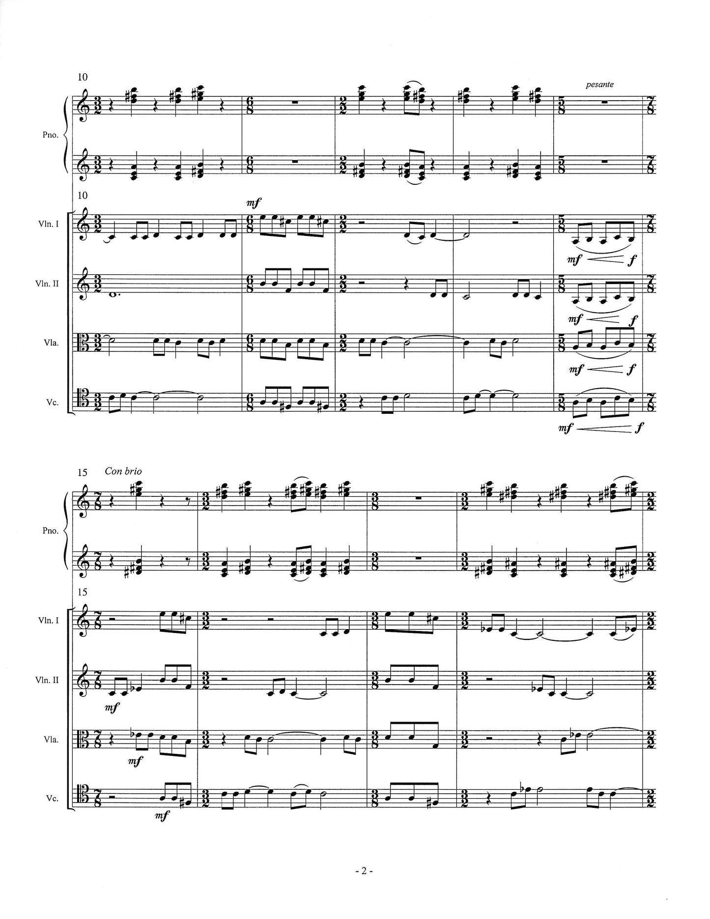 Piano Quintet