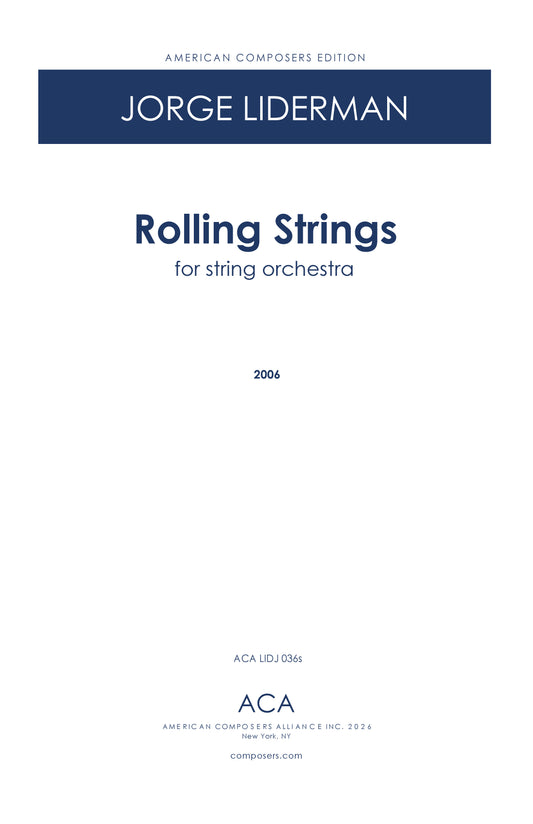 Rolling Strings