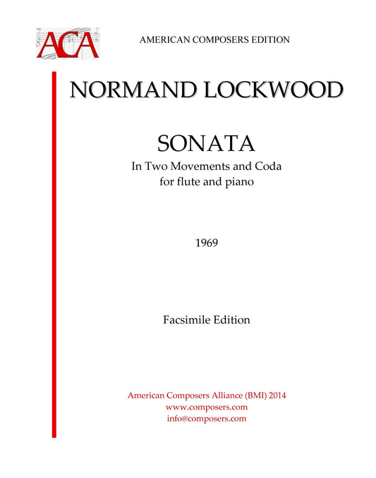 Sonata (in Two Movements and Coda)