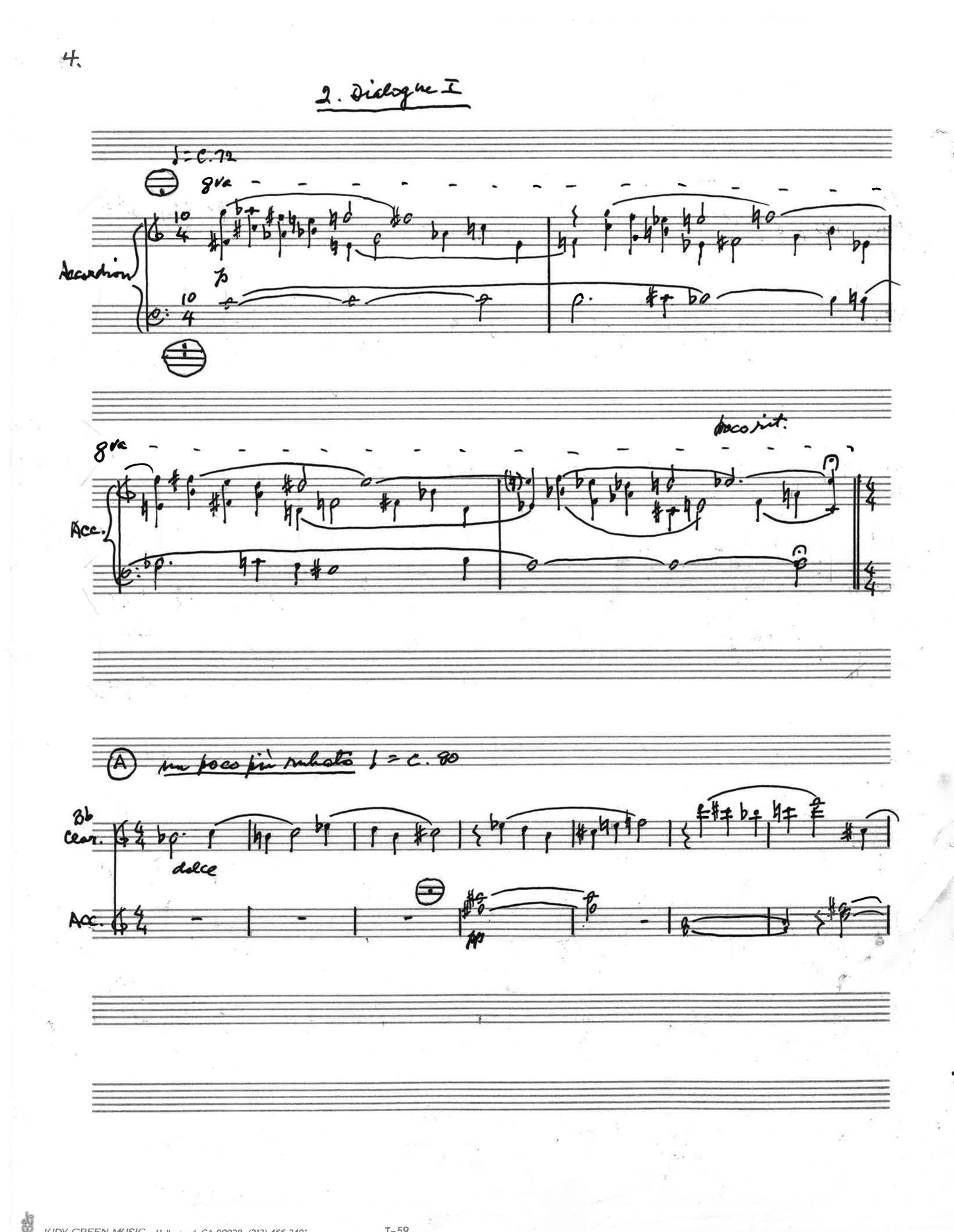 SUITE for Accordion, Clarinet, and Bassoon