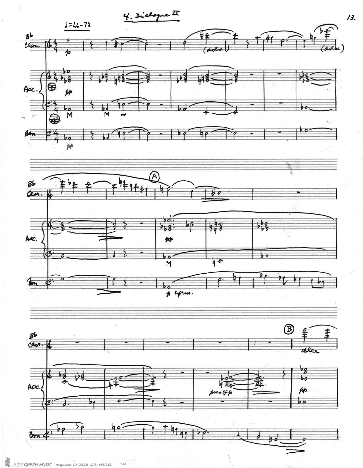 SUITE for Accordion, Clarinet, and Bassoon