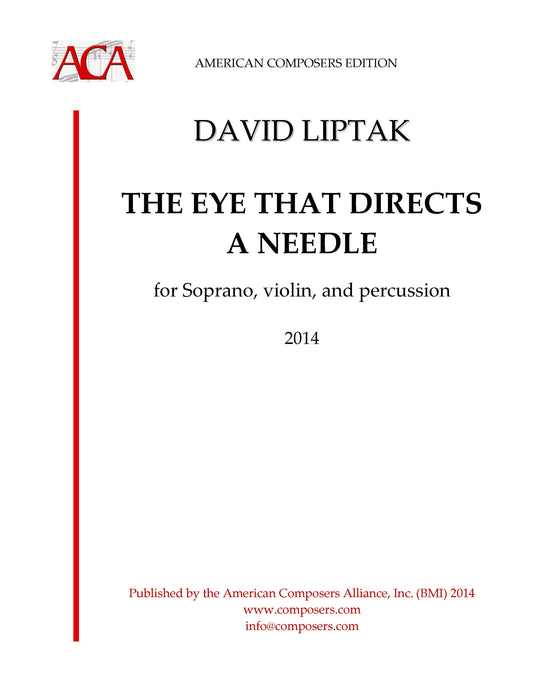 EYE THAT DIRECTS A NEEDLE