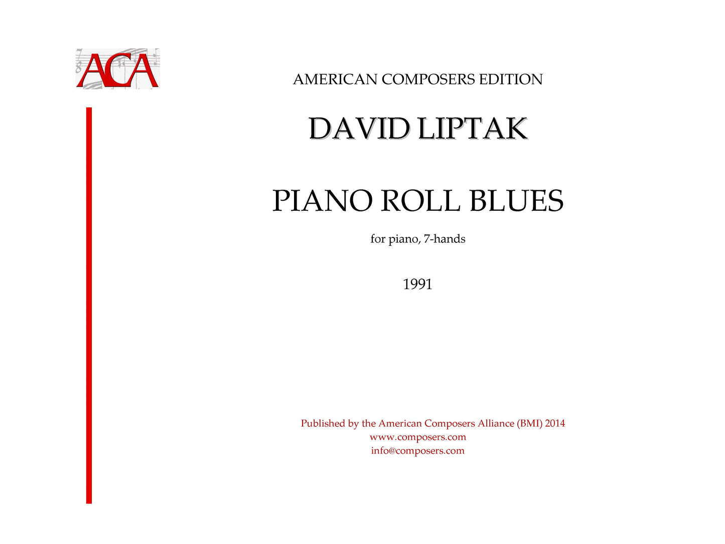 PIANO ROLL BLUES