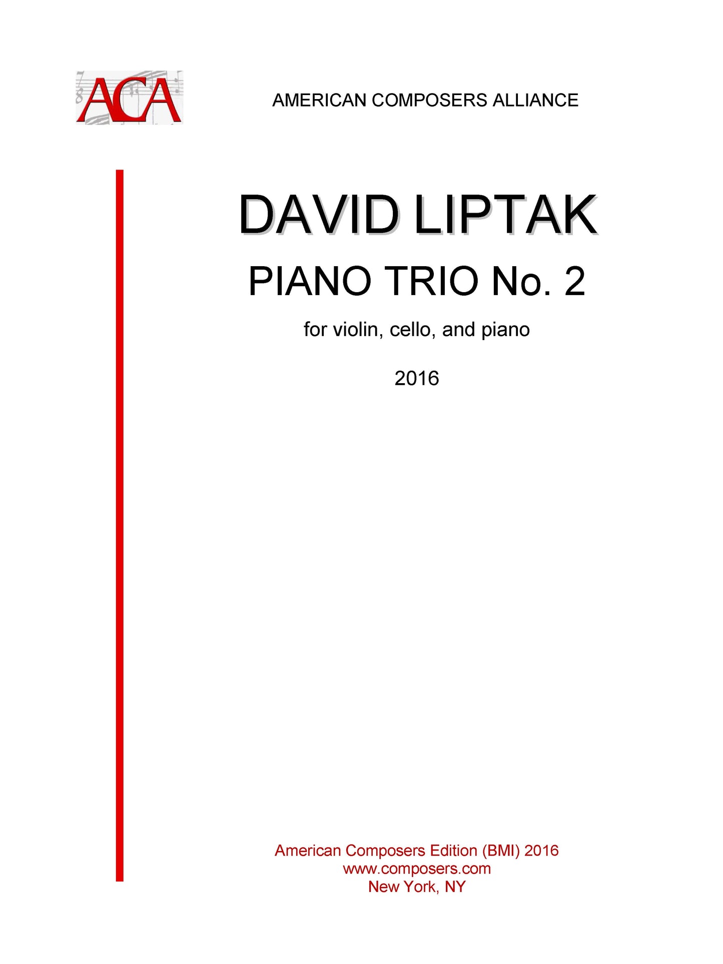 PIANO TRIO No. 2