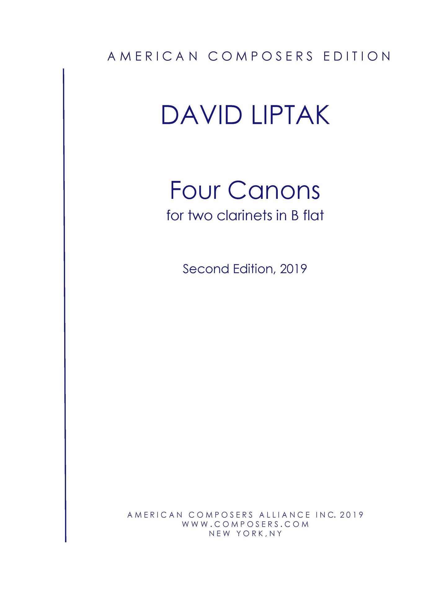 FOUR CANONS