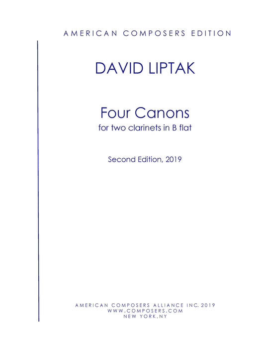 FOUR CANONS